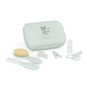 Set igiene neonato, baby kit menta