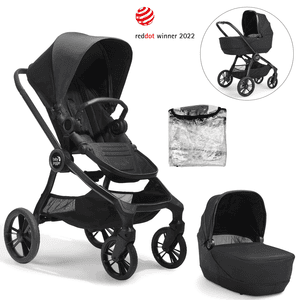 Poussette duo combinée 2en1 City Sights Rich Black 2022