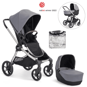 Baby Jogger Kinderwagen City Sights inkl. Babywanne Dark Slate und Wetterschutz Online kaufen