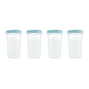 Förvaringsbehållare set 4, hermisized ocean 330ml