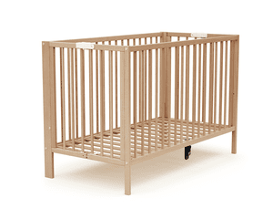 Babybett klappbar ESSENTIEL Buche lackiert 60 x 120 cm