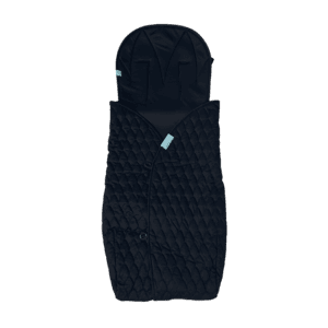 Sitzauflage mit abnehmbaren Fußsack Matte Black