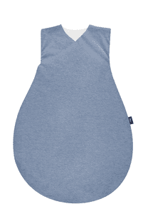 Baby wrap Jersey bleu