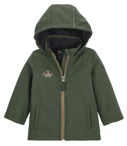 Soft Shell Jacke dunkel waldgrün