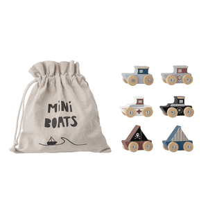 MINI Houten bootjes Lissen