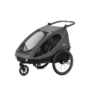 2in1 Cykelkärra och Buggy Dryk Duo Melange Grå