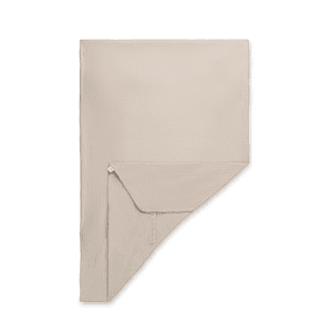 Sábana ajustable para colchón de cuna de viaje Beige