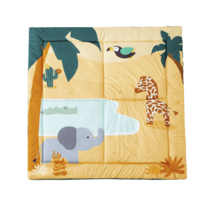 Patchwork Spielmatte  - Dschungel