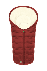 Footmuff Oskar line red velvet