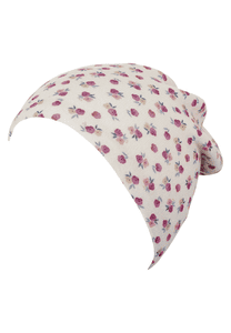 Slouch Beanie Flores beige