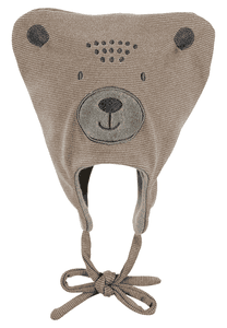 Mössa björn beige