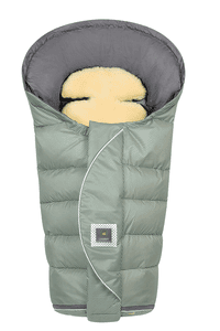 Footmuff Lammy® Lux green kulle