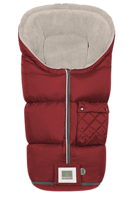Footmuff Gino-cs czerwony velvet