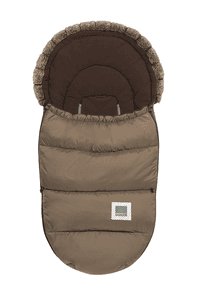 Coprigambe Luca per passeggino dark wood
