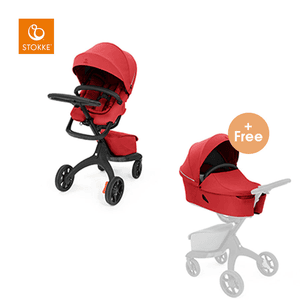 Kinderwagen Xplory® X inklusive Tragewanne Ruby Red