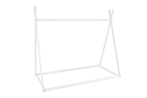 Tipizelt skjuly 70 x 140 cm weiß