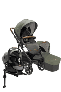 Kombikinderwagen Vinca 4in1 bestehend aus Babywanne, Sportsitz, Babyschale i-Level und Base LX Pine/Carbon