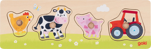 Puzzle di bastoni in campagna