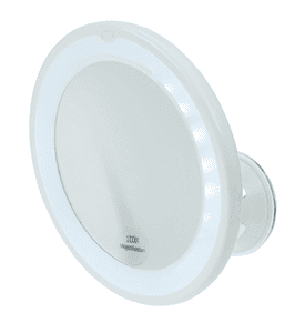 spiegel met 10x vergroting, LED-verlichting