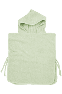 Badeponcho Frotté Uni Blød Green