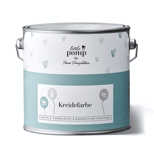 Little Pomp Pintura Chalk Paint Blanco y Brillante 2,5L