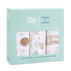 aden + anais™ Winnie de Poeh 3-pack poepdoekjes