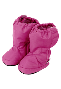 Chausson bébé uni magenta