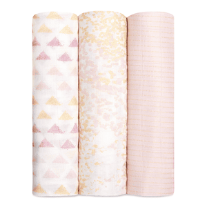 aden + anais™ Pucktücher metallic primrose birch 3er-Pack