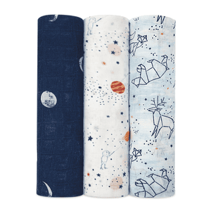 aden + anais™ puck wipes stargaze 3-pack