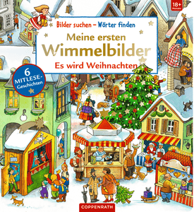 SPIEGELBURG  Bilder suchen-Wörter finden: Meine 1.Wimmelbilder - Es wird Weihnachten