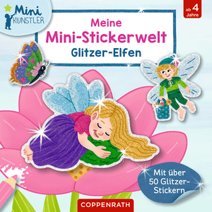 SPIEGELBURG  Mijn ministickerwereld - glitterelfjes (minikunstenaars)