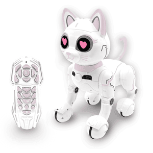 Power Kitty - Mój sprytny robot kot z funkcją programowania, biały