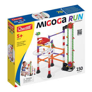 Migoga Marble Run Elevator - Kugelbahn mit Aufzug (150 Teile)