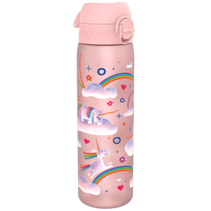 Lekvrije drinkfles 500 ml unicorn / roos