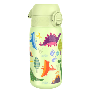 Kids Drinkfles lekvrij 400 ml Dino / lichtgroen