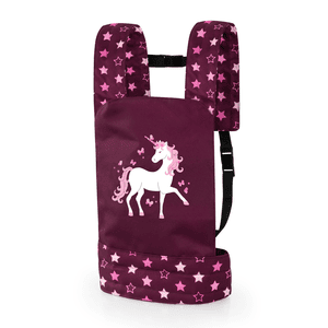 Design Marsupio per bambole con unicorno