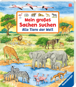 Mein großes Sachen suchen:  Alle Tiere der Welt