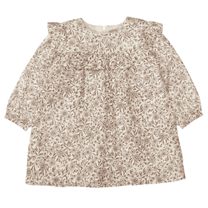 flower Vestido estampado