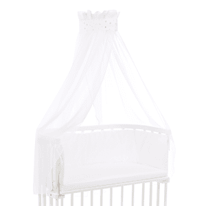 sand canopy piqué met lint geschikt voor alle modellen white star mix /berry