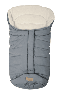 Altabebe Winter Footmuff Climate Guard for barnevogn og klapvogn Lysegrå White wash