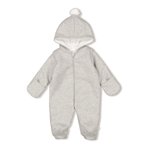 Filzoverall Sparkle Grau Melange