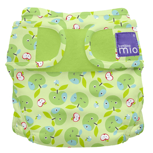 Pañal de tela Bambino Mio mioduo All-in-Two, Manzana despierta, Talla 2 (9Kg+)