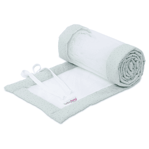 Nestchen Mesh Royal passend für Modell Boxspring XXL mint Glitzerpunkte gold