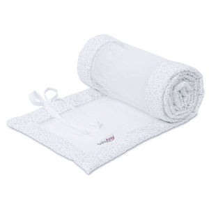 Nestchen Mesh passend für Modell Boxspring XXL weiß Glitzersterne diamantblau