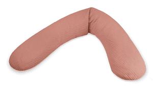 Almohada lactancia con funda Original Terra Cotta Musselin