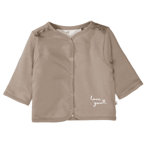 Wendejacke wattiert taupe