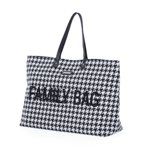 Přebalovací taška Family Bag houndstooth black