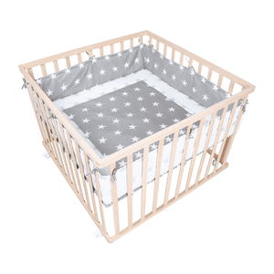 Laufgitter 100 x 100 cm Little Stars natur
