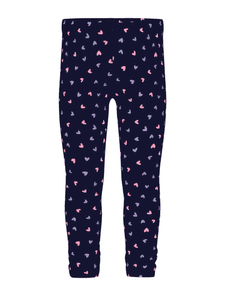 Leggings i fleece Dark Sapphire Heart