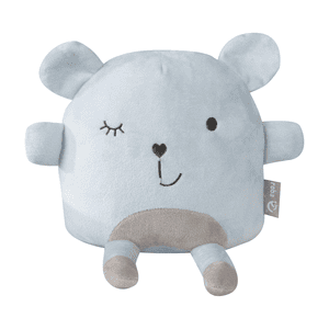 Kuschelkissen Lil Cuties Kuscheltier Sammy mit Freundschaftskarte hellblau sky